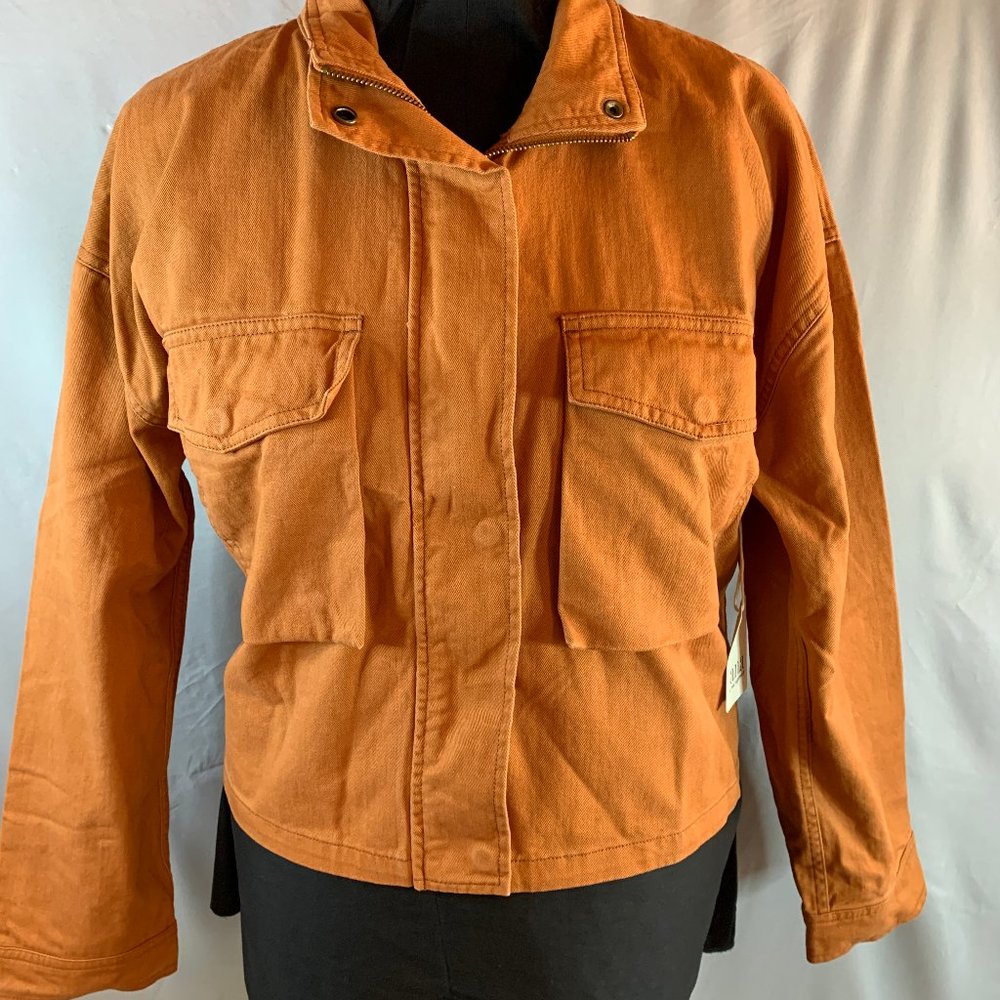 NEW A.N.A Camel Denim Jacket Size XXL